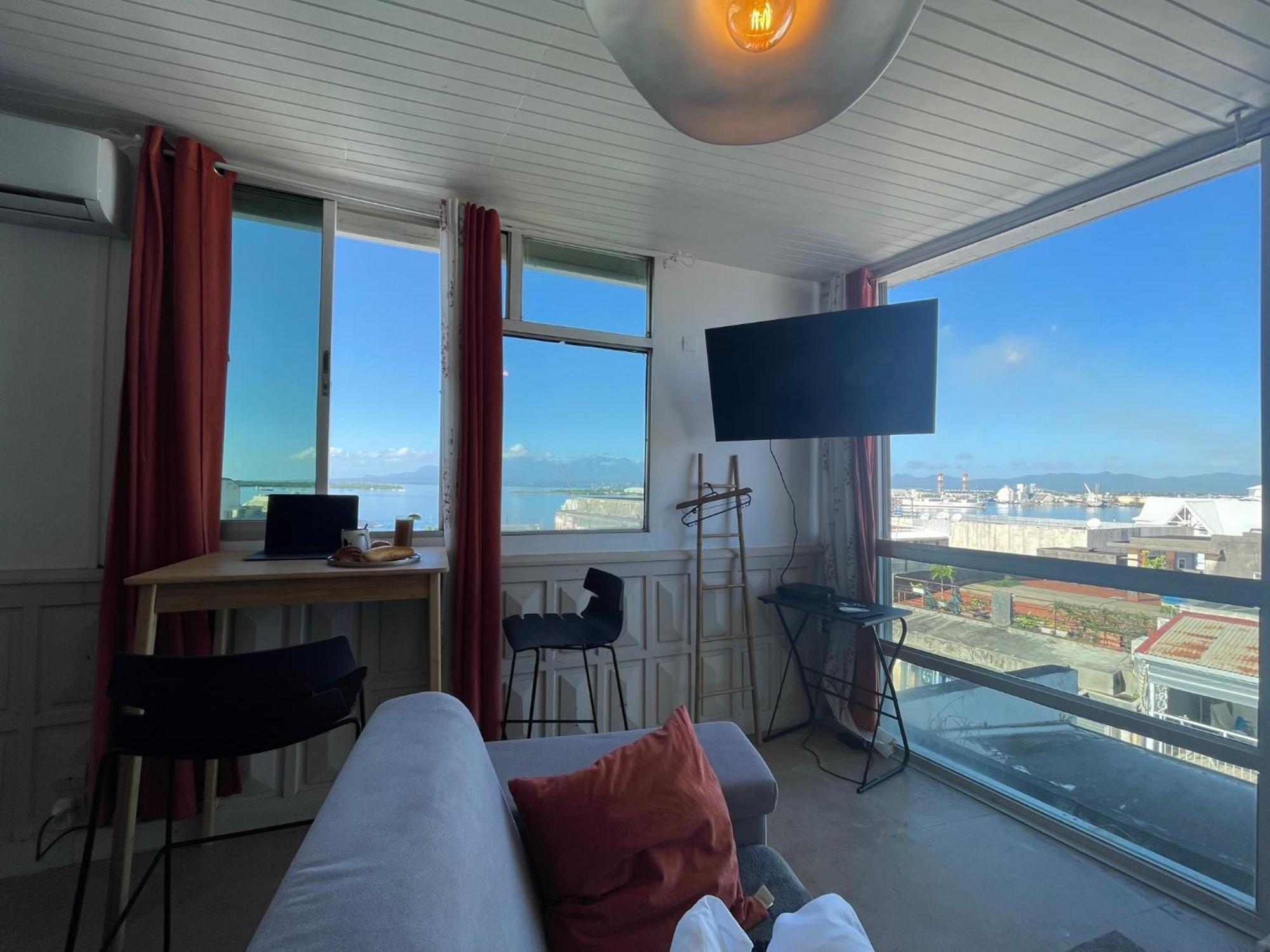Appartement Penthouse Seaside 10 Min Port, Croisiere Et Aeroport à Pointe-à-Pitre Extérieur photo