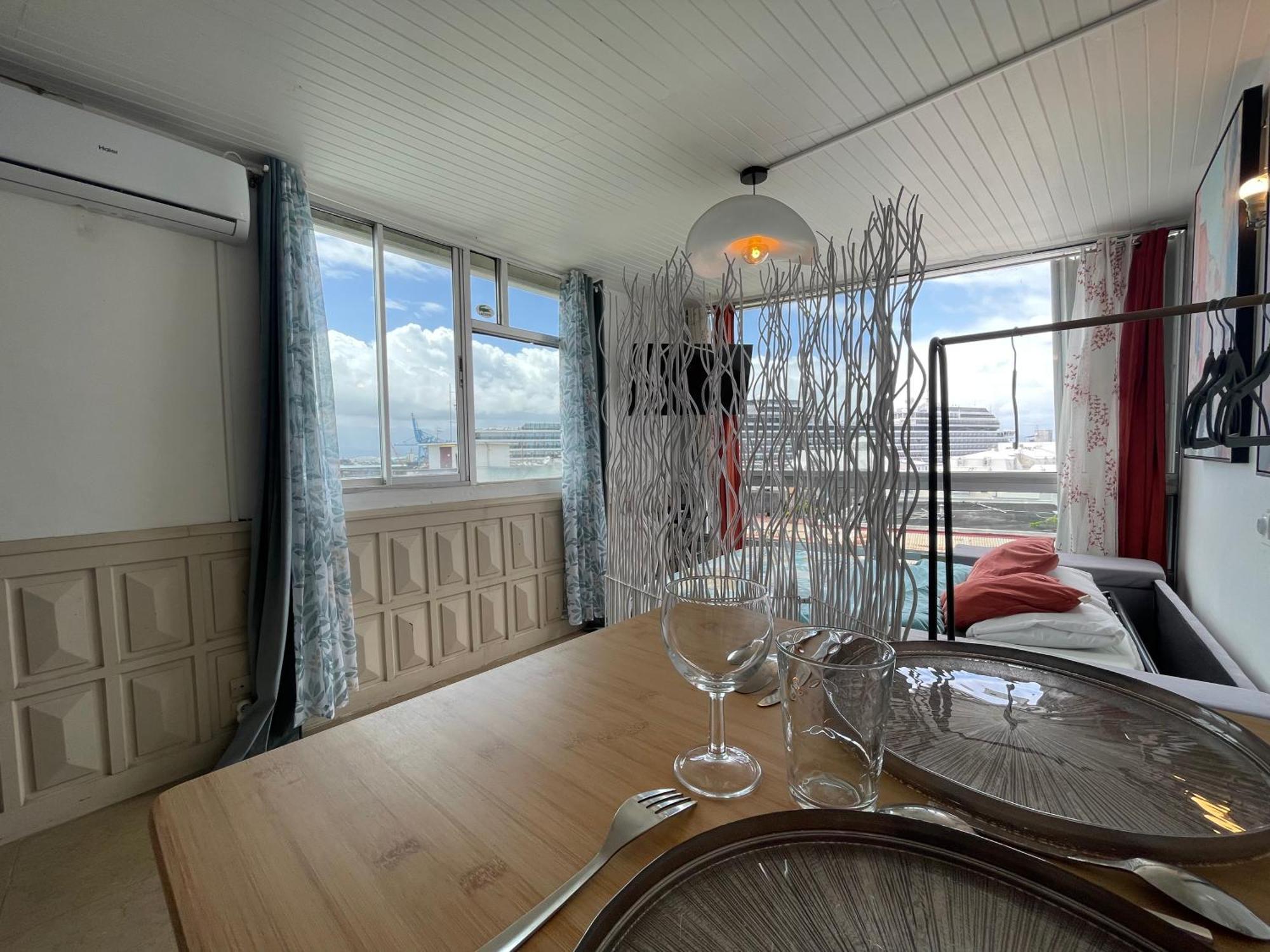 Appartement Penthouse Seaside 10 Min Port, Croisiere Et Aeroport à Pointe-à-Pitre Extérieur photo